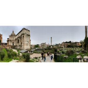 Matreya Fedor Instagram - 04/14/18 - the Colosseum and Roman Forum 🌹