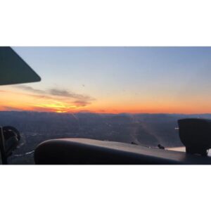 Matreya Fedor Instagram - I flew a plane the other night! No, I don’t have any training. I winged it.
