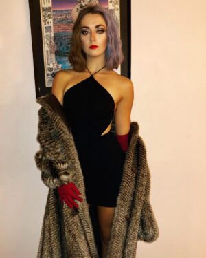 Matreya Fedor Instagram - If she doesn’t scare you, no evil thing will
