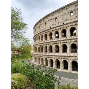 Matreya Fedor Instagram - 04/14/18 - the Colosseum and Roman Forum 🌹