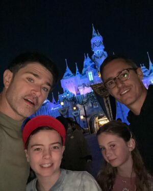 Matt Dallas Instagram - Disney dump. 🏰✨We visit Disneyland every year at Halloween time but this year we decided to kick of the holiday season by celebrating their first day of #DisneyFestivalOfTheHolidays and it was the most magical experience. There is no event we look forward to more as a family. Thank you Walt for creating a place so special. #Disneyland #WakandaForever @disneyparks @disneyland #hosted