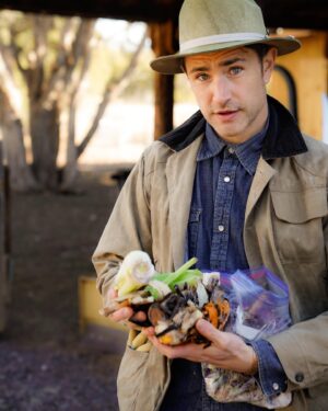 Matt Dallas Instagram - These are my kitchen scraps. I’m starting a compost situation. Can’t wait for all that magic soil I’m about to have. Y’all have some tips for me?