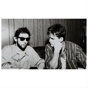 Matt Dillon Instagram - Shane MacGowan from Tipperary,  gambling and drinking at the age of five. Poetic genius, Thanks for bringing us the Pogues and all the great songs. RIP ☘️

#shanemacgowan #pogues