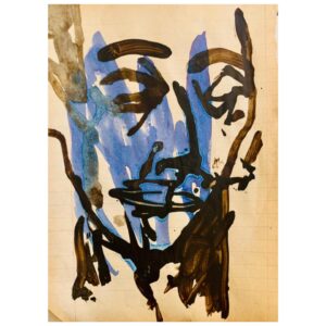 Matt Dillon Instagram - Flashe on paper-  M. Dillon