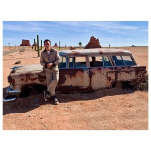 Matt Dillon Instagram - Asteroid city - Walter Geronimo, the “Mechanic” #wesanderson #AsteroidCity