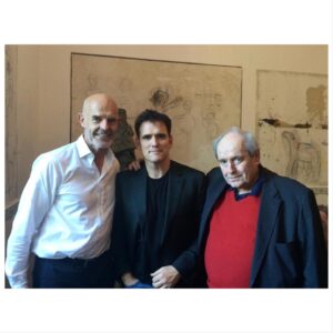 Matt Dillon Instagram - Harald Falckenberg was the real deal. He was a renegade art collector and brilliant writer who gave zero f’s about the art establishment. Harald was a straight shooter and tough SOB but I will always be grateful to him for being supportive of me and teaching me different ways of approaching art. 
Thank you my friend. 🙏 @heavyburschi @guidowbaudach @andyhope1930 @andyhall16 @marcelhueppauff @thomas.zipp @patrickpainterinc_