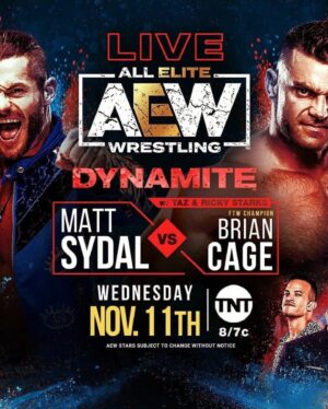 Matt Korklan Instagram - HUGE @allelitewrestling MATCH ANNOUNCEMENT! 👁👁👁
Live! This Wednesday on @aewontnt I’ll be wrestling the FTW Champion, The Machine, @briancage! 

Rekindling this feud from a few years back is the kind of opportunity I live for. Open your 3rd eyes and you’ll see what I’m saying. 
 
Thanks to my team at the SYDOJO for keeping me sharp and unpredictable. @thechrissilvio @jennacide000 @tony.donati @monarch_of_manliness @kldejour @trumanhudson @joshua_smith_101 

Credit to My trainer @wilcoxstrengthinc and @rpstrength for their support and training programs. 

Thanks to @primalcoachjoe for the therapy between matches!  Hit him up if you need to get your body fixed. 

Always lots of love to my weekly Organic Meal Delivery @trifecta! (SYDAL20 for 20% off your first order)