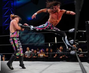Matt Korklan Instagram - In Ring Equanimity. 
All Zen. 
@allelitewrestling @thebadboyjoeyjanela 
#wrestling #sydal #sydalbros #aewdarkelevation #aewdynamite #luchalibre #jacksonville #sydojo #wrestlingtraining #yoga #alanwatts #ramdass
@trifecta organic meal delivery!
@wilcoxstrengthinc training and nutrition plans
@babaramdass 
@sydojo 
@yogasault 
@ogoodness125