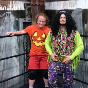 Matt Korklan Instagram - Halloween fun at the SYDOJO courtesy of @tipsyelves fantastic Halloween costumes. 👻 🎃  Go follow @tipsyelves and have yourself a MACHO Halloween, brother. @fabooandre #halloween #halloweenhavok #wrestling #tampa #wrestlingschool #luchalibre #clearwater #tipsyelves