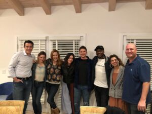 Matt Lanter Instagram - Happy #Timeless day! In the final episode of Timeless, we fast forwarded to December 21, 2023. The future is now! That show meant so much to me and we had such an amazing time. People constantly ask me what was my favorite project I’ve ever been a part of as an actor… And TIMELESS is always at the top of my list. The creativity, the story, the writing, the people.  I was going to do a big 10 minute long story time, but thought it might get boring for y’all.. so instead, here’s a handful of pictures that maybe you haven’t seen before. Love to all my producers, writers and fellow actors and of course… TO THE CLOCKBLOCKERS!  Ps. I still hold out hope that one day the show will make a return. 😝