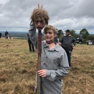 Matt Lintz Instagram - @amcthewalkingdead