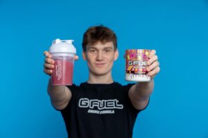 Matt Lintz Instagram - I've always loved @gfuelenergy, but as of today it's OFFICIAL!!! Super excited to be a #GFUELpartner. What flavors are you sipping on this weekend?!