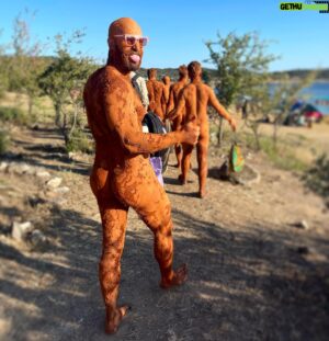 Matt Lister Instagram - Leaving behind the most incredible @boomfestivalofficial and with it some people, experiences and memories that will stay with me for a lifetime, including this nudey mud bath (I wasn’t just playing with doodoo honest) and parade along the lake to our final dance. Here’s to a new chapter in life and counting down the days to returning in 2025 ❤️