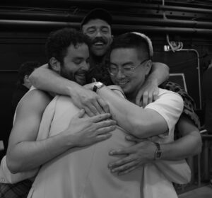 Matt Rogers Instagram - We embraced our talented friend after the performance of a lifetime feat. Nicole Scherzinger 
@bensplatt ❤️
@nicolescherzinger