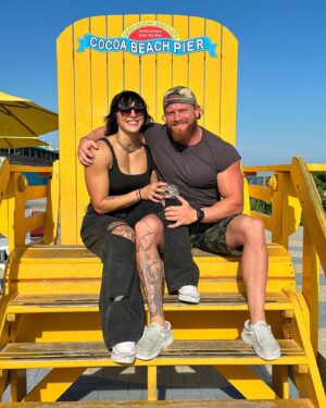 Matthew Adams Instagram - My sunshine in the Sunshine! ☀️🌴🌴