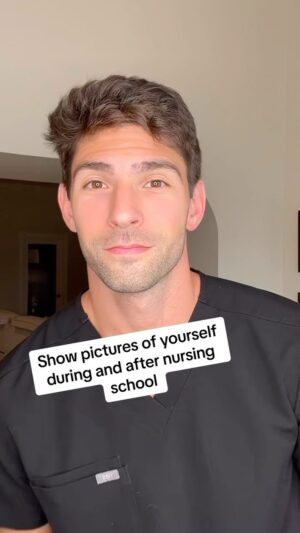 Matthew Andrews Instagram - The beard during nursing school 🧔🏻 

#nurse #nursingschool #creators #instagram #beforeandafter #reels