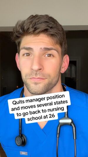 Matthew Andrews Instagram - One of the best decisions I have ever made! 

#nurse #nurselife #school #lifechange #wearfigs #figsambassador
