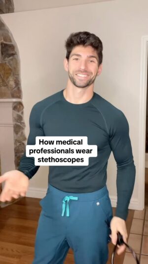 Matthew Andrews Instagram - Remade one of my first reels! 

How would you wear it?

#nurse #wearfigs #creators #nurses #style