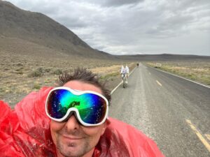 Matthew Bellamy Instagram - Biked out of Burning man to Gerlach, 5 miles through boggy wet desert and 12 miles on mountain roads, epic journey!