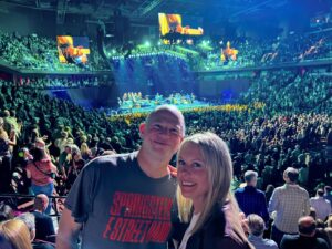 Matthew Berry Instagram - Date night with The Boss! 

Always such a great show. It's like every song you're like.... "Ok that could be the ending song" because it's such a performance. And then another banger starts up. Every single time I've ever seen him.... he leaves it all out there. Never phones it in. Always a great time.