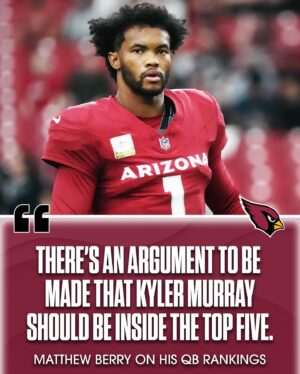 Matthew Berry Instagram - Where do you rank Kyler Murray among fantasy QBs? 

#NFL #FantasyFootball