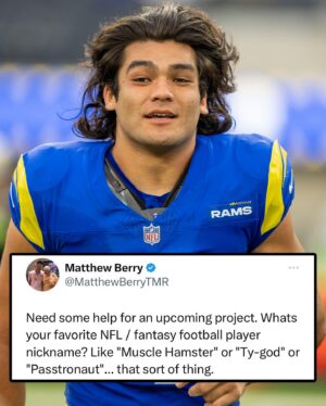 Matthew Berry Instagram - Drop your favorite #NFL player nicknames! ⬇️