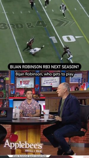 Matthew Berry Instagram - Matthew Berry expects Atlanta’s new coaching staff and offense to unlock Bijan Robinson’s potential. 🤌

#NFL #FantasyFootball