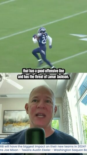 Matthew Berry Instagram - Matthew Berry discusses why Derrick Henry will make the biggest impact among RBs in new places.
