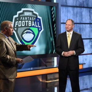 Matthew Berry Instagram - Back in the day not everyone was willing to do a FF segment. @mortreport not only was willing to but he did it as he did everything: with enthusiasm, professionalism & kindness. Doing a weekly segment with Mort on NFL Live helped me a lot. Wish I had  a better picture of the segment than this. ❤️