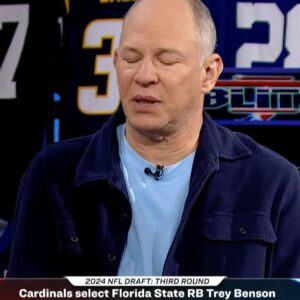 Matthew Berry Instagram - .@MatthewBerryTMR sees RB Trey Benson as the Cardinals’ starter in the near future. 👀 #NFLDraft