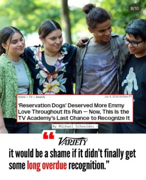 Matthew Cardarople Instagram - @televisionacad voters please make this right and recognize the incredible cast, directors and writers of @rezdogsfx for their well deserved Emmys. ❤️❤️❤️ Reposted Photos from @indigenous.tv
