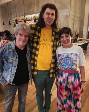 Matthew Cardarople Instagram - Cowabunga dudes!  At art show With super talented pals @ibtalkn and @melissavcomedy