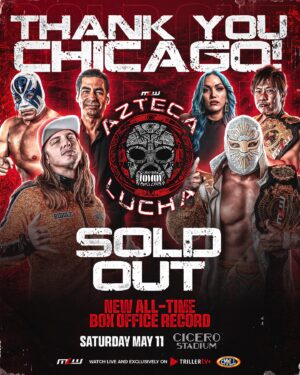 Matthew Frederick Riddle Instagram - Thank you, Chicago. #SOLDOUT #mlw
