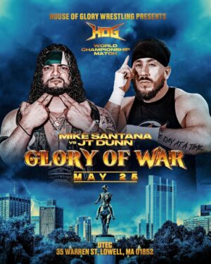 Matthew Frederick Riddle Instagram - ❌ Put your plans for the holiday weekend on hold because @hogwrestling is delivering 2⃣ full days of thrilling action to wrestling fans.

Friday: #TheWarWithIn in NYC🍎
Saturday: #GloryofWar in Boston☘️

LIVE   EXCLUSIVE with #TrillerTV 