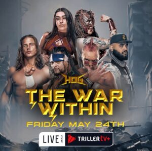 Matthew Frederick Riddle Instagram - 🔥 DOUBLE HEADER 🔥

Starts tonight! HOG will be LIVE from @laboomny in NYC
7:30pm Watch on @fitetv 

Tickets Available in Bio 🎟️