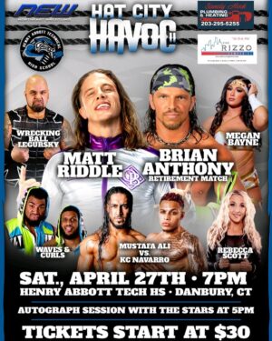Matthew Frederick Riddle Instagram - This Saturday at North East Wrestling I’ll be in action come check it out bro #stallion #bro #rudedude #420 #bro420
