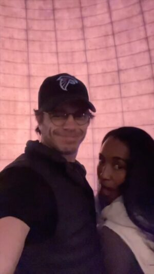 Matthew Lawrence Instagram - Been having some fun! ❤️‍🔥US❤️‍🔥 #falcons #spherelasvegas #love