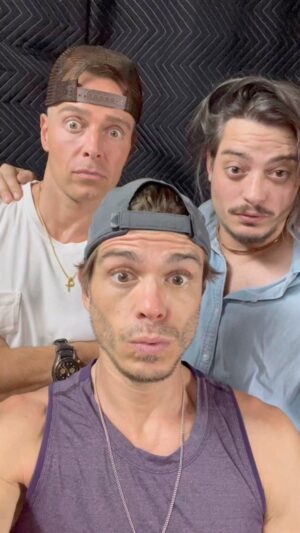 Matthew Lawrence Instagram - Finding our inner #model #vouge #bluesteel