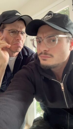 Matthew Lawrence Instagram - Salt Burn Bros 🧂🔥🤣 #movie #salt #burn #bros #dancer #fun