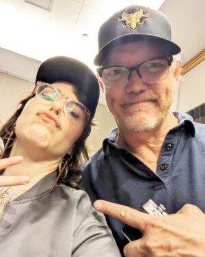 Matthew Lillard Instagram - So @katewelchhhh and I just crushed a panel @sxsw. Talked about what it takes to become a nerd entrepreneur.  Lots of jibber-jabber about @beadleandgrimms & @questsendwhiskey. Really thrilled that people showed up… thank you #SXSW!  #nerd #whiskey #dnd