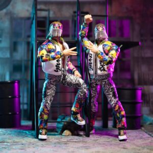 Matthew Massie Instagram - Sporting their most vibrant gear yet! Preorder The Young Bucks now at Walmart, with Matthew and Nicholas Jackson each wearing different kinds of suits. 😎

Preorder yours now at Walmart via our link in bio!

📸 @figurekingdom

@AEW @mattjackson13 @nickjacksonyb @Jazwares #AEWByJazwares #Jazwares