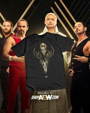 Matthew Massie Instagram - NEW ARRIVAL! Add The Elite’s “Symbology” shirt to your collection today at Shop AEW!
#shopaew #aew #aewdynamite #aewrampage #aewcollision