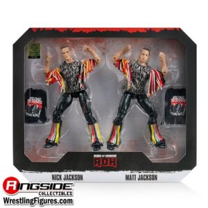 Matthew Massie Instagram - Young Bucks (1 of 4000) Ring Of Honor Vault Exclusive 2-Pack is NEW IN STOCK!

Shop now at Ringsid.ec/AEWROH

#RingsideCollectibles #WrestlingFigures #Jazwares #AEW #AllEliteWrestling #RingOfHonor #ROH #YoungBucks #MattJackson #NickJackson