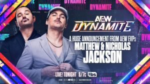 Matthew Massie Instagram - See you tonight on #AEWDynamite!