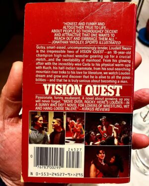 Matthew Modine Instagram - This is a good book! #visionquest @warnerbrotherspictures @wbpictures #wrestling