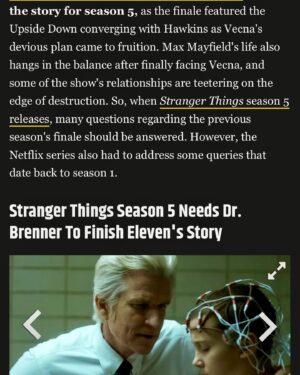 Matthew Modine Instagram - #papa alive? #waitwhat #strangerthingsseason5 #strangerthings #drmartinbrenner #strangerthingsseason4