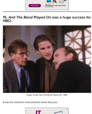 Matthew Modine Instagram - #andthebandplayedon @hbo @ianmckellen ⭐️ @officialphilcollins ⭐️ @eltonjohn ⭐️ #lilytomlin @tomwaits ⭐️