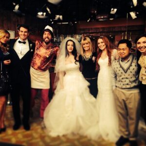 Matthew Moy Instagram - Thanks for the tweet sesh! Love all you guys. #2brokegirls