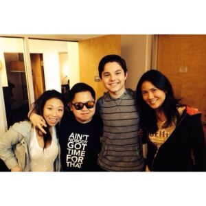 Matthew Moy Instagram - Too much fun recording for Steven Universe today. Michaela, me, Zach, and Deedee. Aka Amethyst, Lars, Steven, and Pearl.  #stevenuniverse