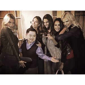 Matthew Moy Instagram - Tune in tomorrow. We have the @VictoriasSecret angels, including the lovely @lilyaldridge and @marhunt. Don't miss. #2BrokeGirls